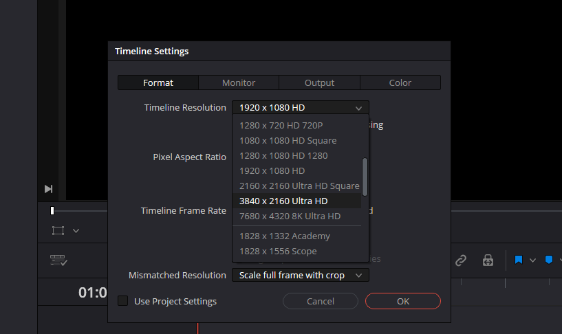 Upscale Video Using Super Scale In Davinci Resolve