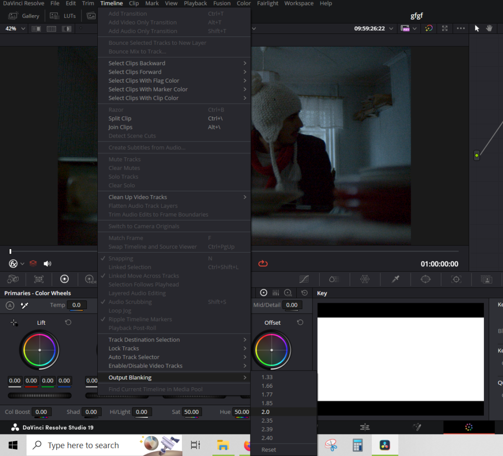 Add Cinematic Black Bars In Davinci Resolve (Cinemascope)