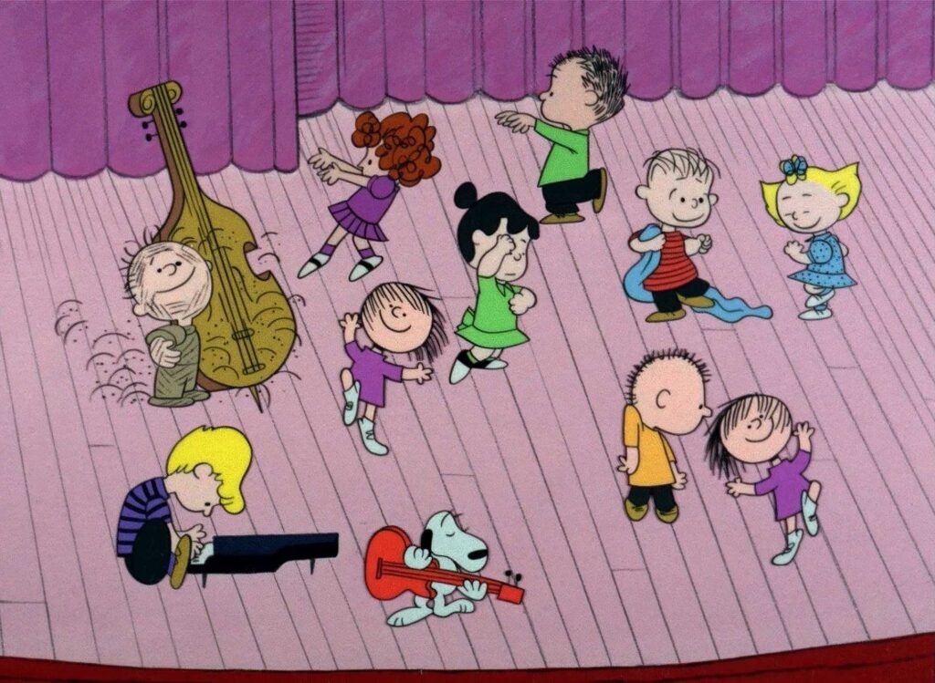 a charlie brown christmas cinematography by bill melendez day establishing shot hard light sunlight shot 010