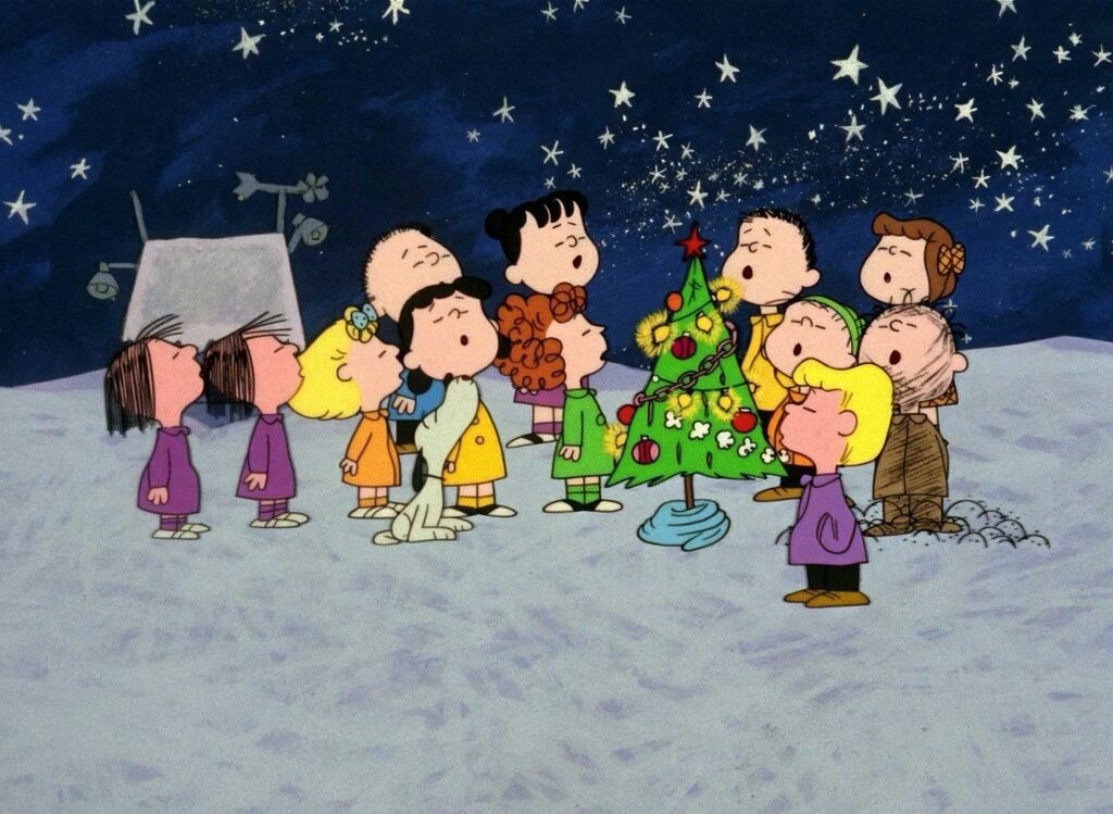 a charlie brown christmas cinematography by bill melendez day establishing shot hard light sunlight shot 025