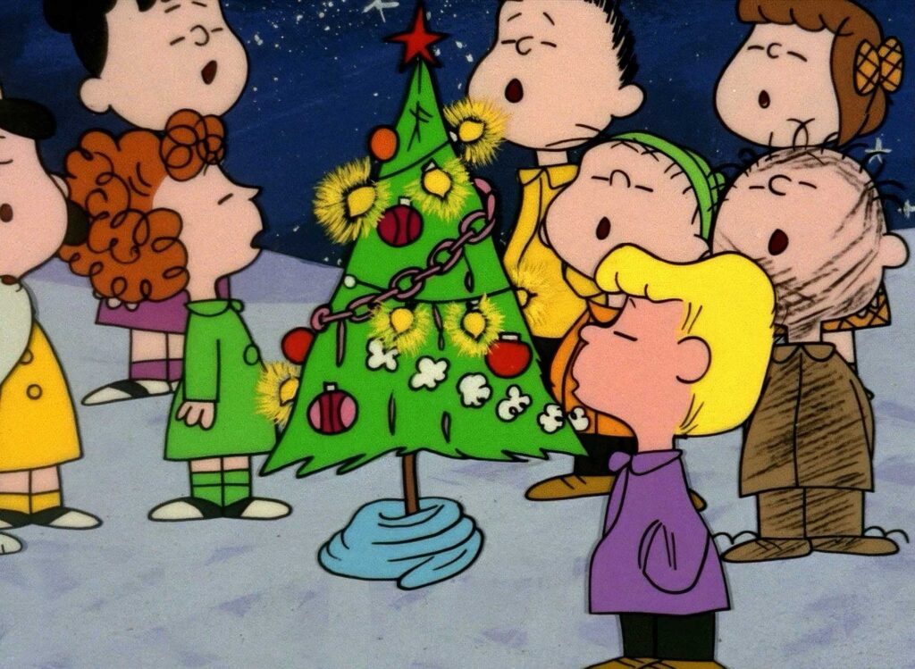 a charlie brown christmas cinematography by bill melendez day establishing shot hard light sunlight shot 040
