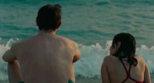 aftersun cinematography by gregory oke exterior day wide shot two shot soft light sunlight shot 002