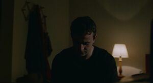 aftersun cinematography by gregory oke interior night medium close up soft light practical light shot 067