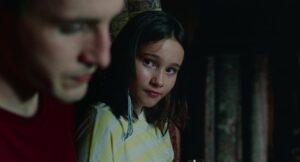 aftersun cinematography by gregory oke interior night medium close up two shot silhouette artificial light shot 028