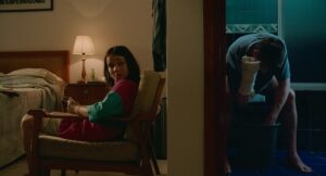 aftersun cinematography by gregory oke interior night medium close up two shot soft light artificial light shot 007