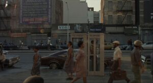 american gangster cinematography by harris savides exterior medium wide shot three shot shot 051