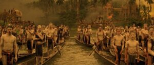 apocalypse now cinematography by vittorio storaro day medium wide shot three shot shot 067