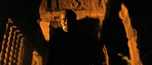apocalypse now cinematography by vittorio storaro night medium close up silhouette artificial light shot 045