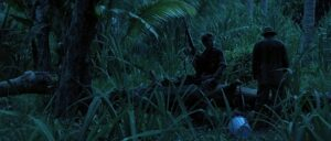 apocalypse now cinematography by vittorio storaro night medium wide shot two shot artificial light shot 042