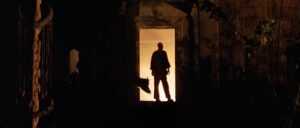 apocalypse now cinematography by vittorio storaro night wide shot establishing shot silhouette artificial light shot 044