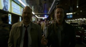 birdman cinematography by emmanuel lubezki exterior night close up three shot silhouette artificial light shot 061