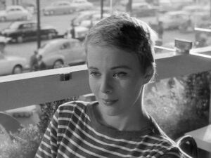 breathless cinematography by raoul coutard day extreme close up hard light sunny car shot 045