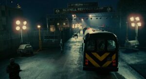 children of men cinematography by emmanuel lubezki exterior wide shot establishing shot backlight artificial light shot 027