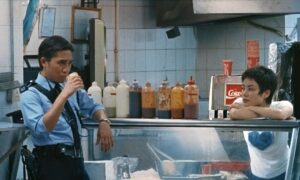 chungking express cinematography by christopher doyle day medium close up two shot hard light daylight shot 020