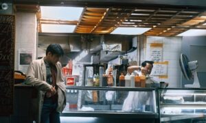 chungking express cinematography by christopher doyle interior day medium shot backlight fluorescent shot 024