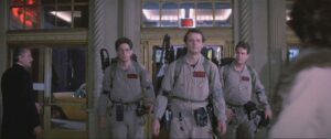 ghostbusters cinematography by laszlo kovacs day medium shot three shot shot 065