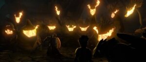 how to train your dragon 2 cinematography by gil zimmerman night medium wide shot silhouette artificial light shot 030