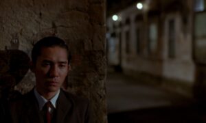 in the mood for love cinematography by christopher doyle night medium close up artificial light shot 015