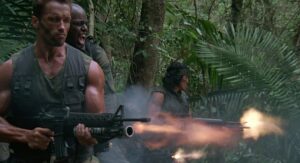 predator cinematography by donald mcalpine day close up backlight shot 011