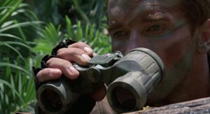 predator cinematography by donald mcalpine day extreme close up hard light shot 063