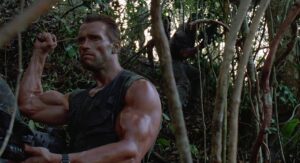 predator cinematography by donald mcalpine extreme close up shot 027