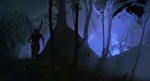 predator cinematography by donald mcalpine medium wide shot backlight shot 028