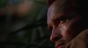 predator cinematography by donald mcalpine night establishing shot artificial light shot 040