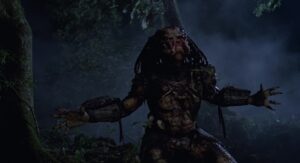 predator cinematography by donald mcalpine night establishing shot artificial light shot 049
