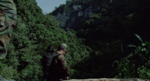 predator cinematography by donald mcalpine night medium wide shot two shot artificial light shot 069