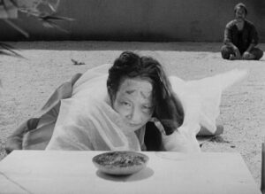 rashomon cinematography by kazuo miyagawa day close up over the shoulder hard light sunny shot 026