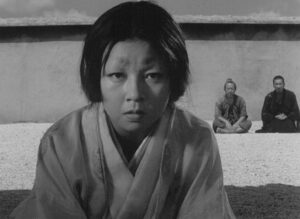 rashomon cinematography by kazuo miyagawa day extreme close up three shot hard light daylight shot 033