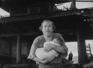 rashomon cinematography by kazuo miyagawa day medium close up over the shoulder shot 039