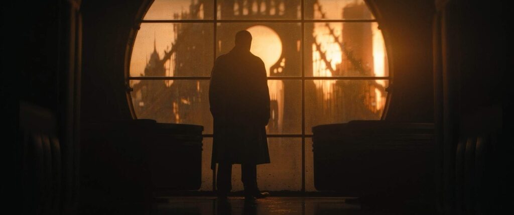 the batman cinematography by greig fraser medium shot hard light artificial light shot 006