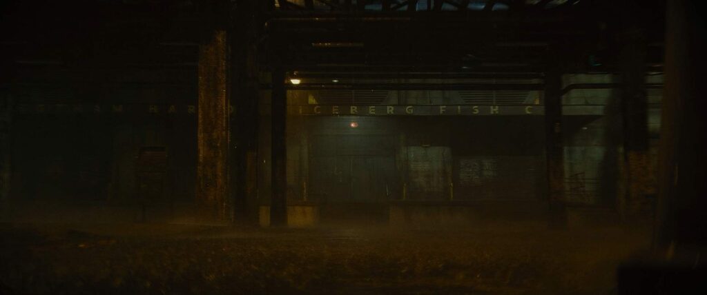 the batman cinematography by greig fraser night establishing shot artificial light shot 059