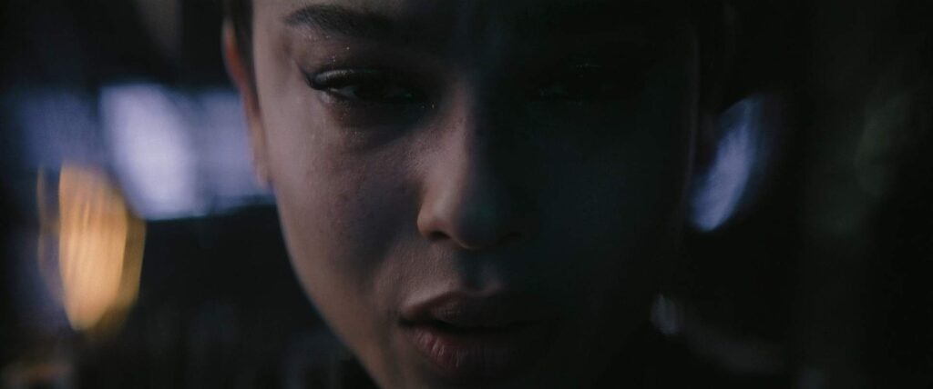 the batman cinematography by greig fraser night extreme close up silhouette artificial light shot 064