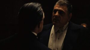 the godfather cinematography by gordon willis night establishing shot artificial light shot 043