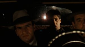 the godfather cinematography by gordon willis night establishing shot artificial light shot 071