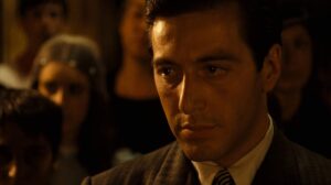 the godfather cinematography by gordon willis night extreme close up artificial light shot 026