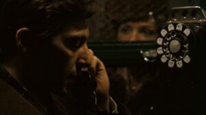 the godfather cinematography by gordon willis night extreme close up artificial light shot 064