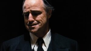 the godfather cinematography by gordon willis night extreme close up silhouette artificial light shot 013