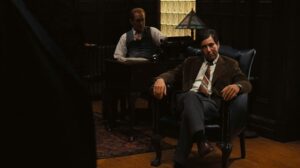 the godfather cinematography by gordon willis night medium close up artificial light shot 045