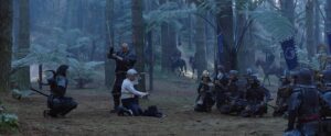 the last samurai cinematography by john toll day medium wide shot two shot backlight shot 045