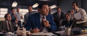 the wolf of wall street cinematography by rodrigo prieto day close up three shot hard light shot 035