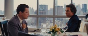 the wolf of wall street cinematography by rodrigo prieto day medium close up two shot backlight daylight shot 063