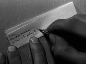 a man escaped cinematography by l once henri burel day establishing shot hard light shot 021