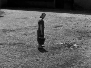 a man escaped cinematography by l once henri burel day medium wide shot backlight daylight shot 008