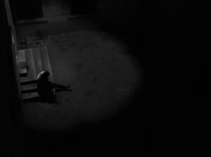 a man escaped cinematography by l once henri burel night establishing shot moonlight shot 054