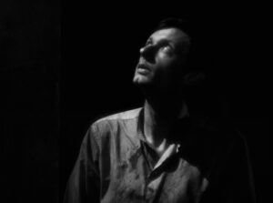 a man escaped cinematography by l once henri burel night extreme close up moonlight shot 004