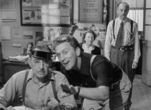 ace in the hole cinematography by charles lang day close up three shot hard light daylight shot 036