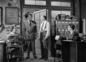 ace in the hole cinematography by charles lang day medium shot three shot daylight shot 029